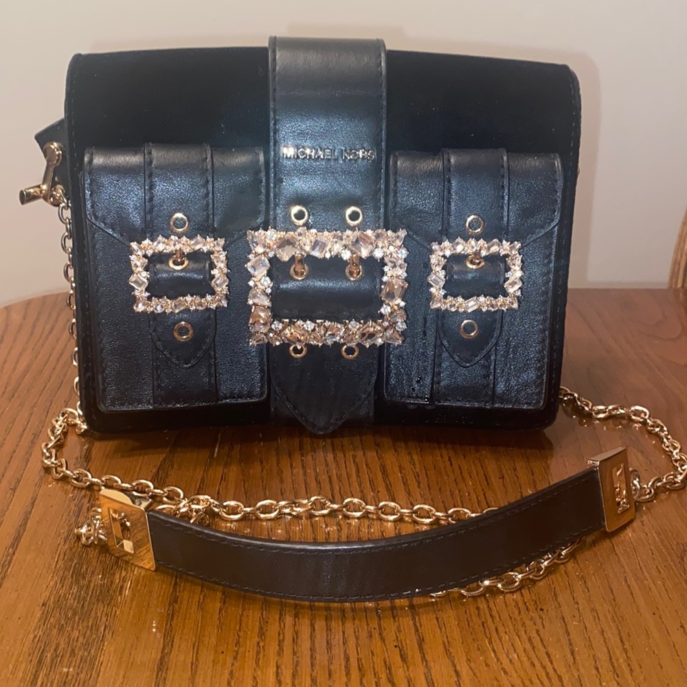 Michael Kors bling satchel